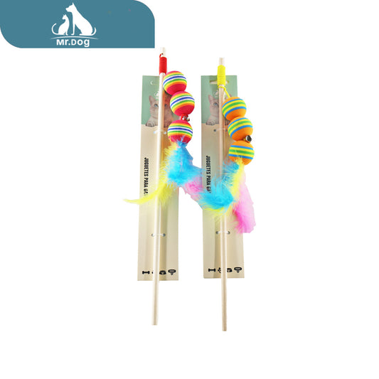 Juguete para gato de eva para gatos paq. con 12 pzas