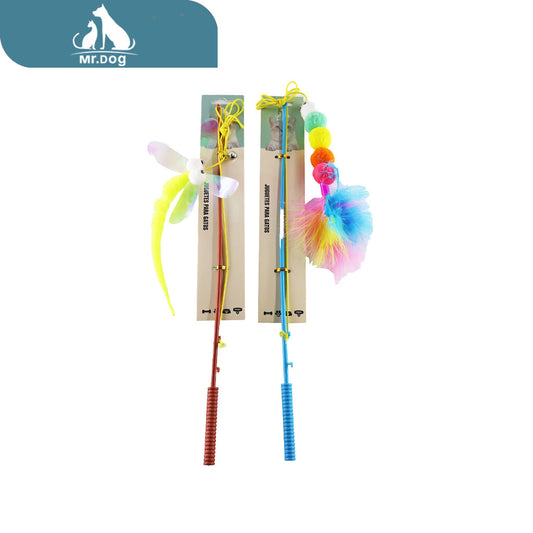 Juguete para gato para gatos con forma de libélula paq. con 12 pzas