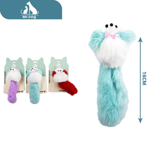 Juguete para gato de dos secciones paq. con 12 pzas