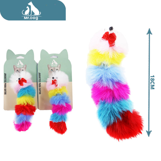 Juguete para gato oruga paq. con 12 pzas