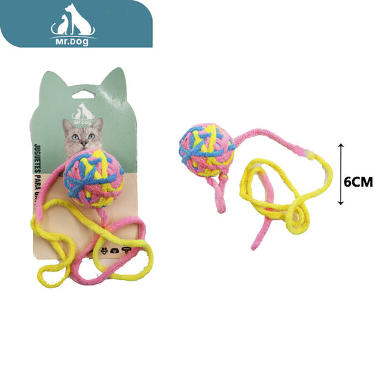 Juguete para mascota de chenilla paq. con 12 pzas