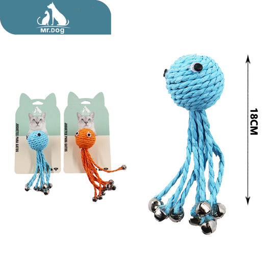 Juguete para mascota de papel paq. con 12 pzas