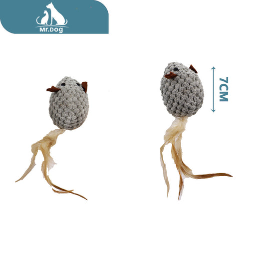 Juguete para gato ratón de piña paq. con 12 pzas