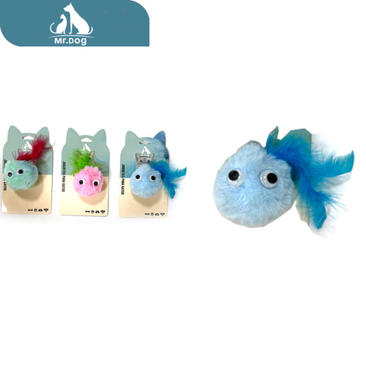 Juguete para gato de dibujos animados paq. con 12 pzas