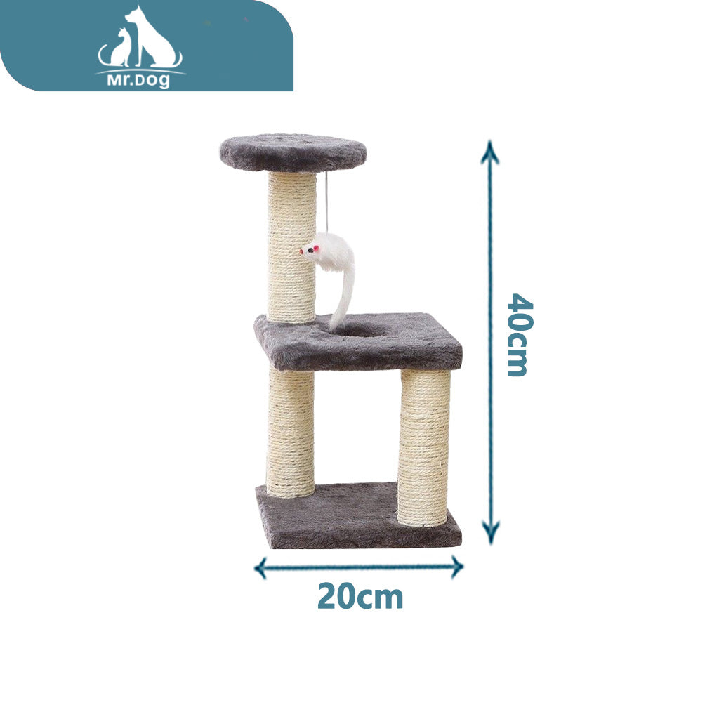 Rascador para gatos dd30 20×20 x 40 cm paq. con 6 pzas