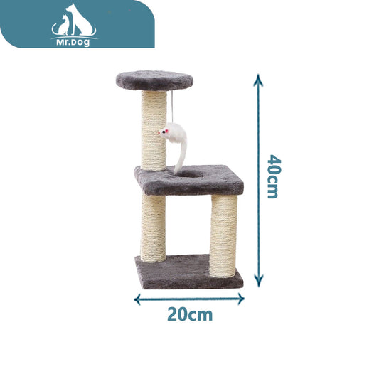 Rascador para gatos dd30 20×20 x 40 cm paq. con 6 pzas
