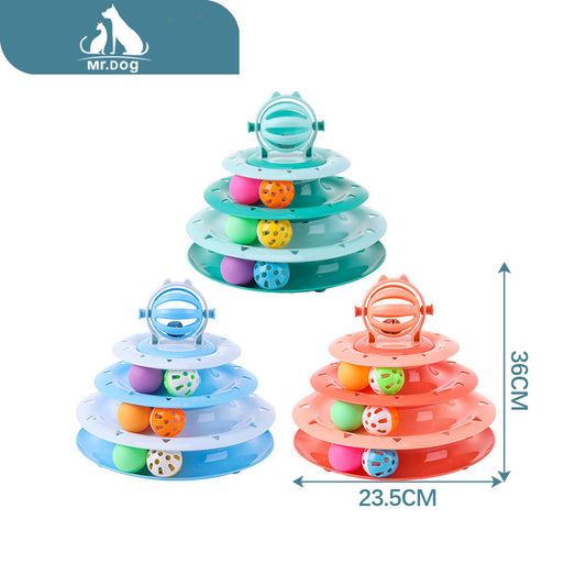 plato giratorio de cuatro capas con forma de cabeza de gato caja de color 245 g 100 g 23,5×20 cm paq. con 12 pzas