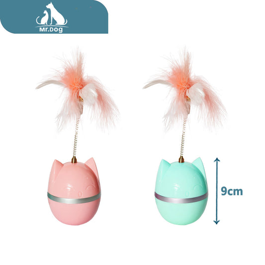 Juguete para gato con forma de gato qq01, 7×9 cm paq. con 10 pzas
