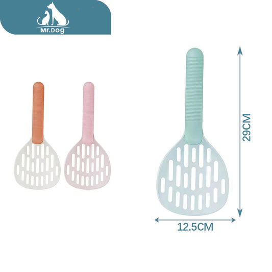 Pala minimalista para arena de gatos, 29×12,5 cm, 61 g paq. con 12 pzas