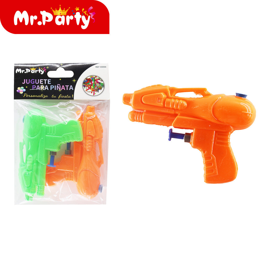 Pistola de agua 2 piezas/tarjeta (12paquetes)