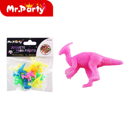 Dinosaurios pequeños 10 piezas/tarjeta (12paquetes)