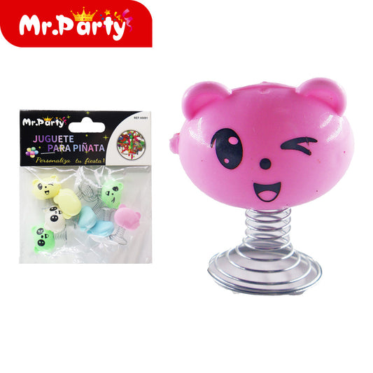Cabeza de gato de primavera 8 piezas/tarjeta (12paquetes)