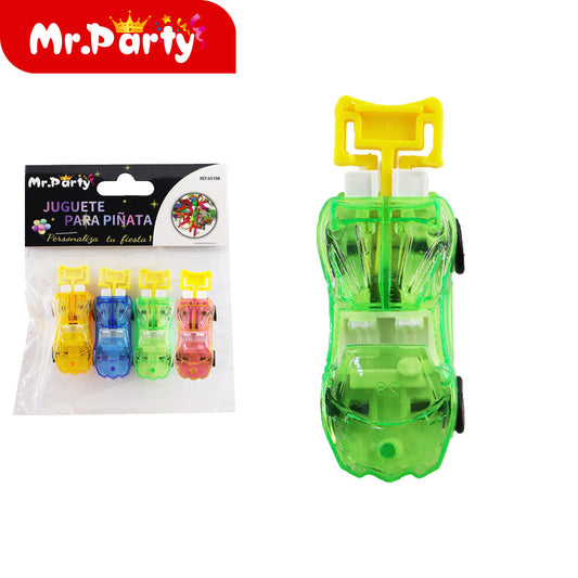 4 carros elÃ¡sticos/tarjeta (12paquetes)