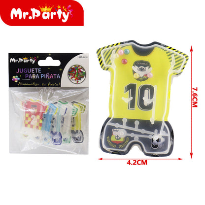 🏆⚽ Kit Futbolero para Piñata y Bolsitas | Medallas + Sopladores + Mini Juegos- Mayoreo 12pzas