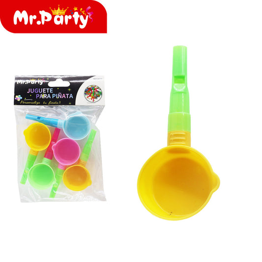 Silbato de cuchara 5 piezas/tarjeta (12paquetes)
