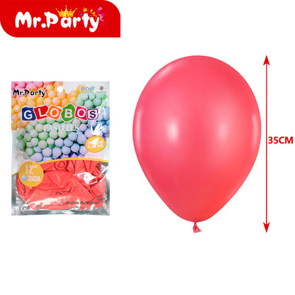 Globos Pastel 12" (35 cm) Paquete 25 Piezas Mr. Party