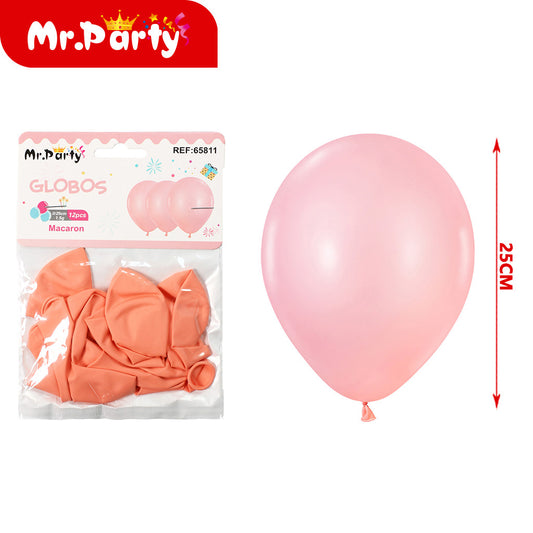Maca rosa roja de 10 pulgadas y 15 g 12 piezases (12paquetes)