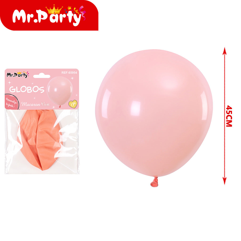 🎈 Globo Gigante Macaron 45 cm – Para Helio o Aire