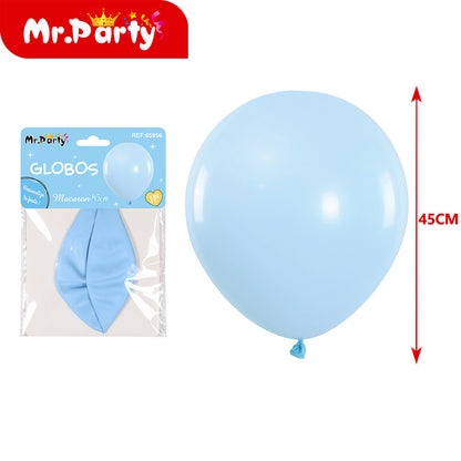 🎈 Globo Gigante Macaron 45 cm – Para Helio o Aire