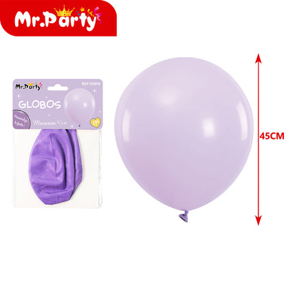 🎈 Globo Gigante Macaron 45 cm – Para Helio o Aire