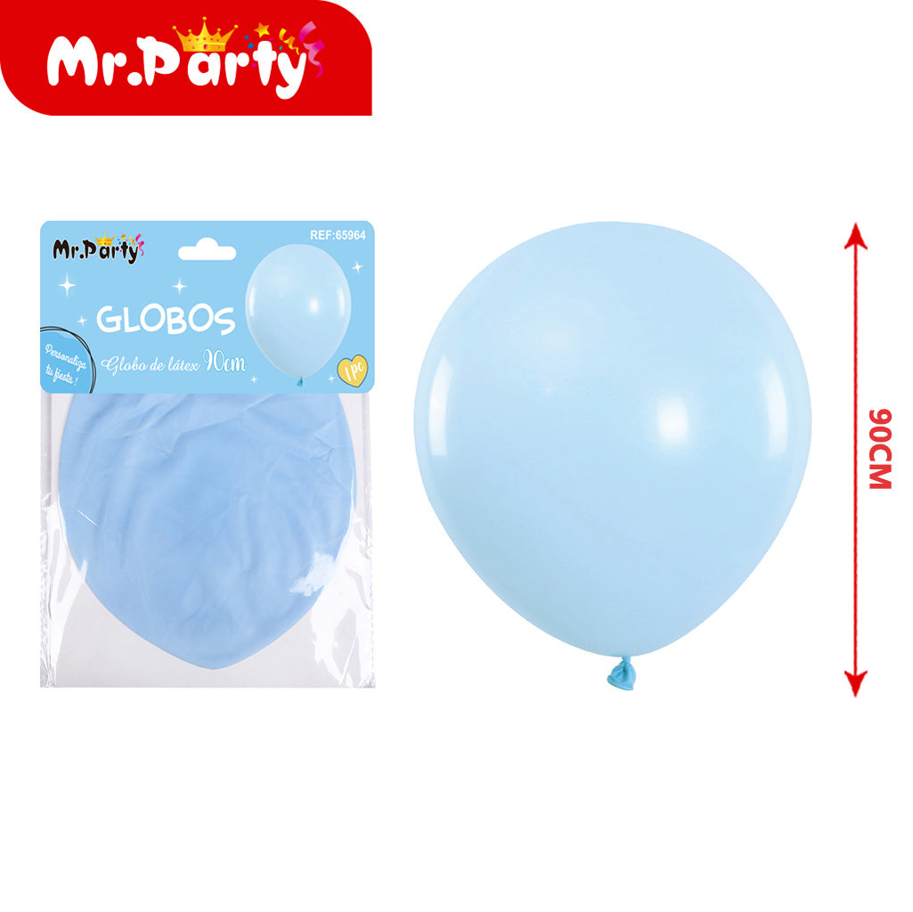 🎈 Globo Gigante Macaron 45 cm – Para Helio o Aire