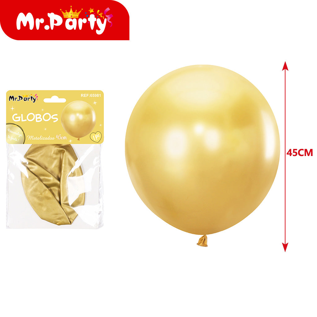 🎈 Globo Gigante Macaron 45 cm – Para Helio o Aire