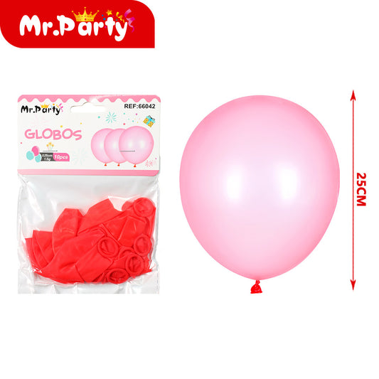 Bola fluorescente roja de 15 g 10 piezases (12paquetes)