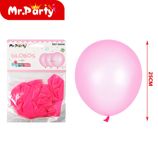Bola fluorescente rosa de 15 g 10 piezases (12paquetes)
