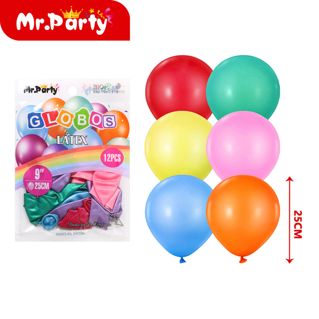 12 cuentas perladas de colores variados de 10 pulgadas y 15 (12paquetes)