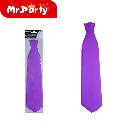 Corbata fluorescente de 43 cm de color solido (sin polvo dor (12paquetes)