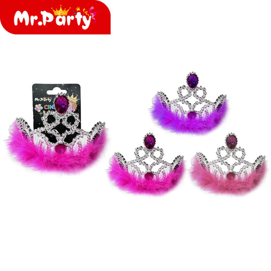 Tarjeta de encuadernación de colores mixtos con corona (12paquetes)