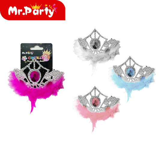 Tarjeta de encuadernación de colores mixtos con corona (12paquetes)