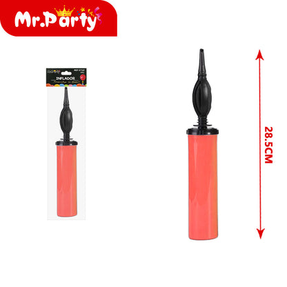 Inflador Manual para Globos 28.5 cm Mr. Party