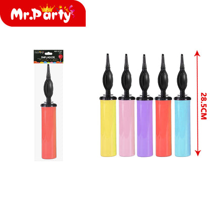 Inflador Manual para Globos 28.5 cm Mr. Party