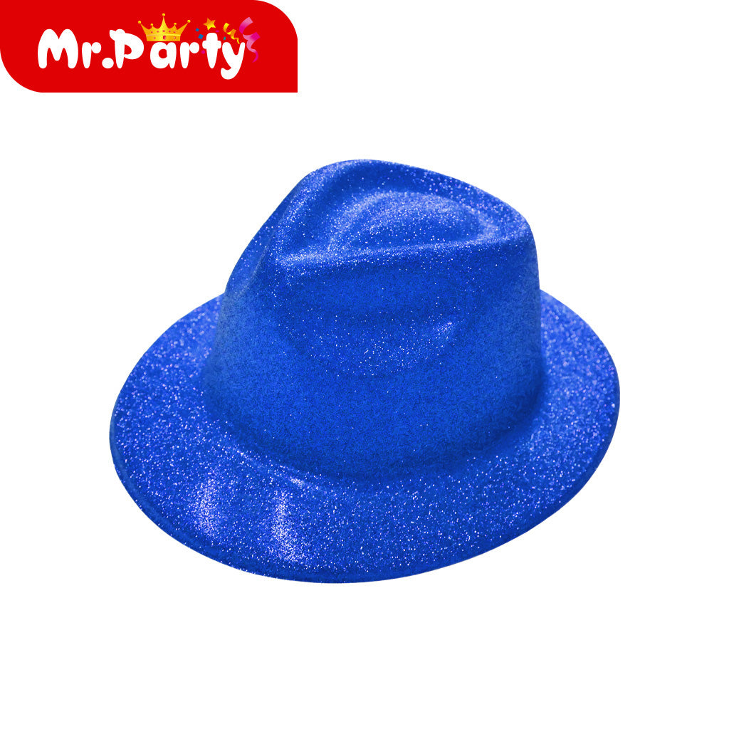 🎩✨ Sombreros de Fiesta Glitter/Neón y Metalizados (Colores y Estilos Surtidos) | Hora Loca, Photo Booth, Cumpleaños