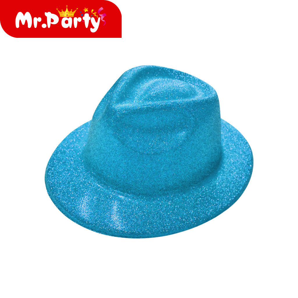 🎩✨ Sombreros de Fiesta Glitter/Neón y Metalizados (Colores y Estilos Surtidos) | Hora Loca, Photo Booth, Cumpleaños