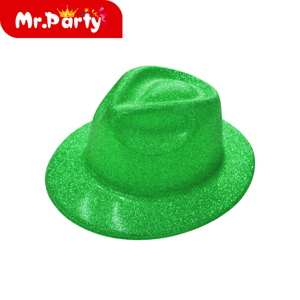 🎩✨ Sombreros de Fiesta Glitter/Neón y Metalizados (Colores y Estilos Surtidos) | Hora Loca, Photo Booth, Cumpleaños