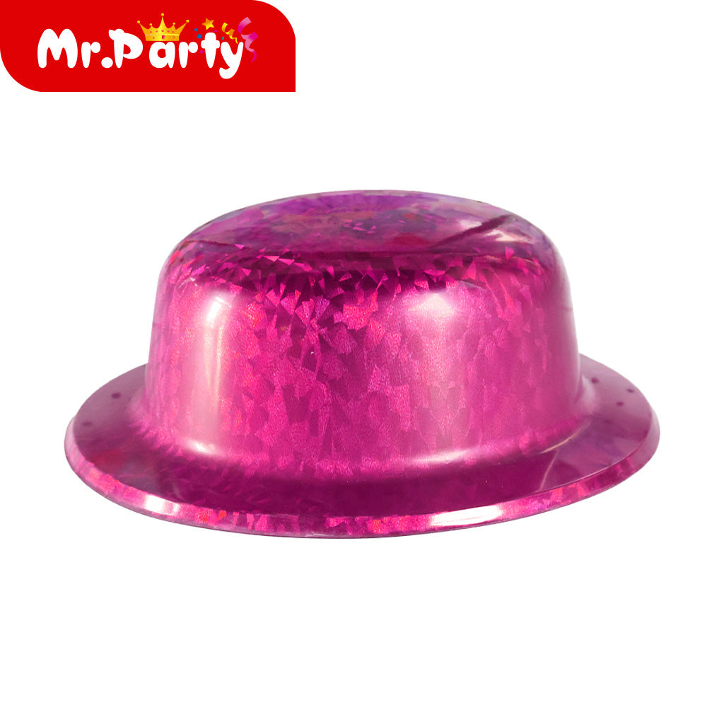 🎩✨ Sombreros para Fiesta Neón y Glitter (Varios Colores) | Cotillón para Fotos y Hora Loca