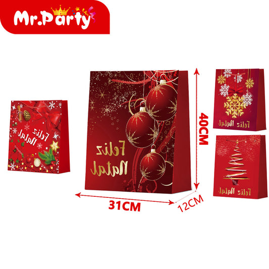 Bolsa de regalo grande con estampado en caliente 5531 (31 x (12paquetes)