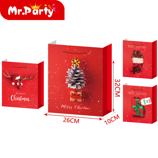 Bolsa de regalo mediana de estampado en caliente 10124 de 26 (12paquetes)