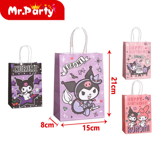 Bolsa de papel kraft sanrio 21*15*8 (12paquetes)