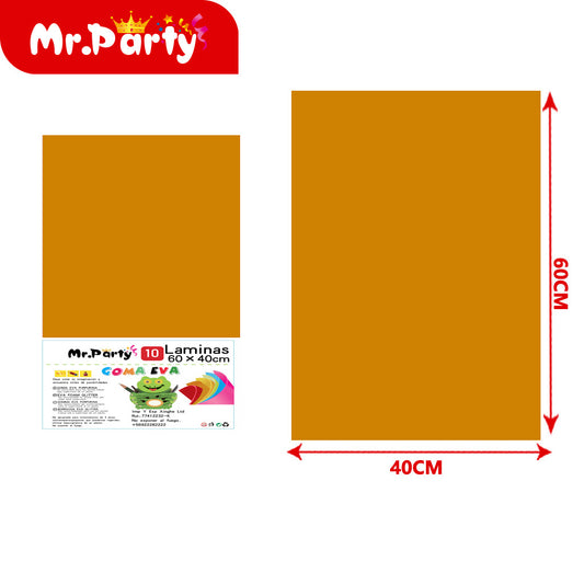 10 esponjas comunes de 40 x 60 cm color naranja 05 (12paquetes)