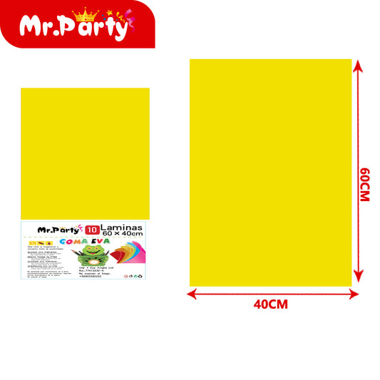 10 esponjas comunes de 40 x 60 cm color dorado 06 (12paquetes)