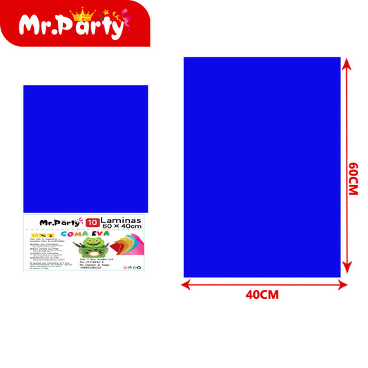 10 esponjas comunes de 40 x 60 cm color azul oscuro 015 (12paquetes)