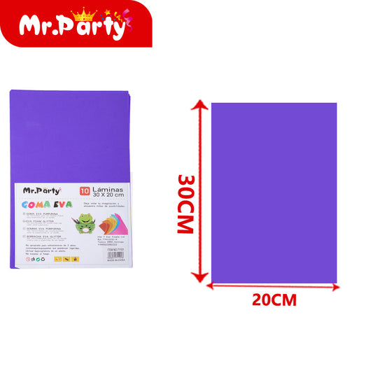 6 esponjas comunes de 20 x 30 cm color morado oscuro 38 piez (12paquetes)