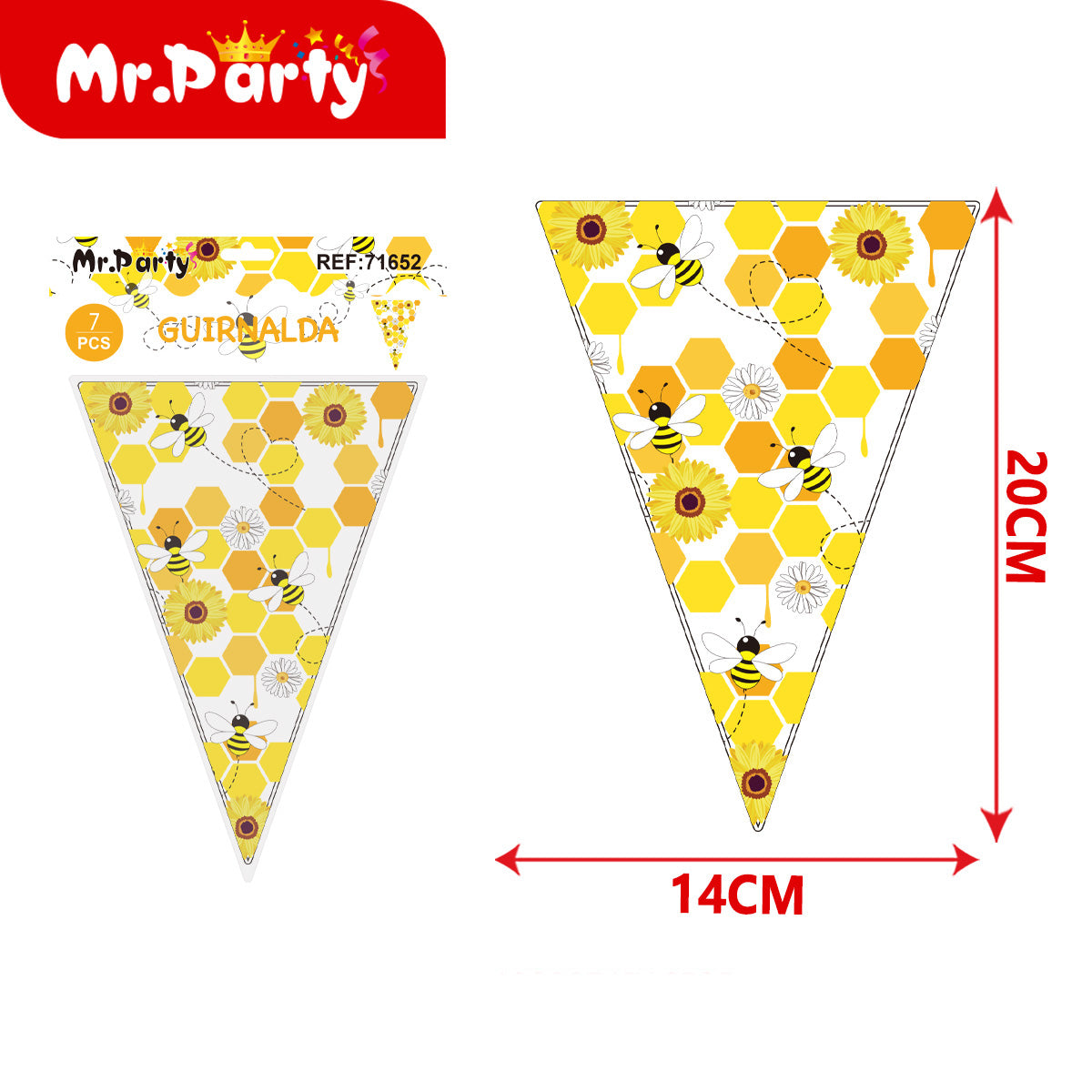 Decoración de fiesta abejitas y girasoles con variantes para mesa de cumpleaños infantil temática
