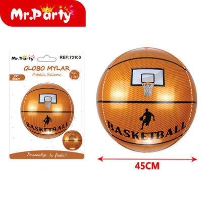 Globo Mylar Balón & Paleta 45 cm – Deportes y Dulces para tu Fiesta