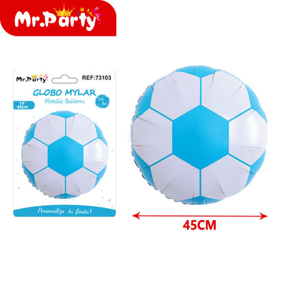Globo Mylar Balón & Paleta 45 cm – Deportes y Dulces para tu Fiesta