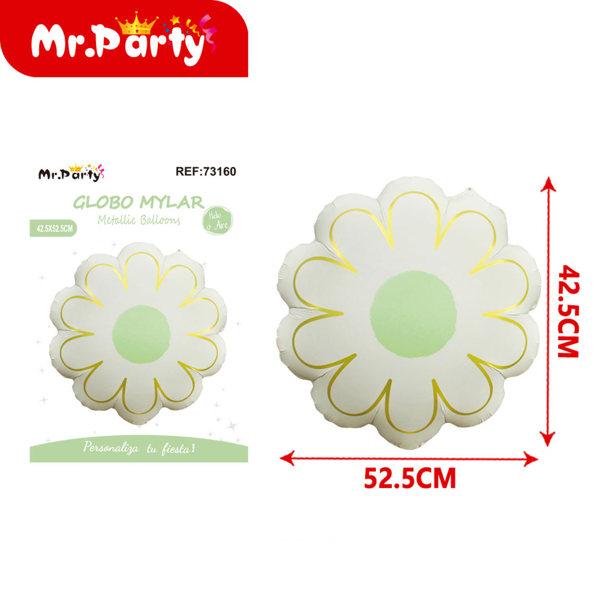 🎈✨ Globo Mylar Gigante Figuras Kawaii | Oso, Pastel, Mariposa, Flor | Globo Metalizado para Fiesta- 12 pzas Mayoreo