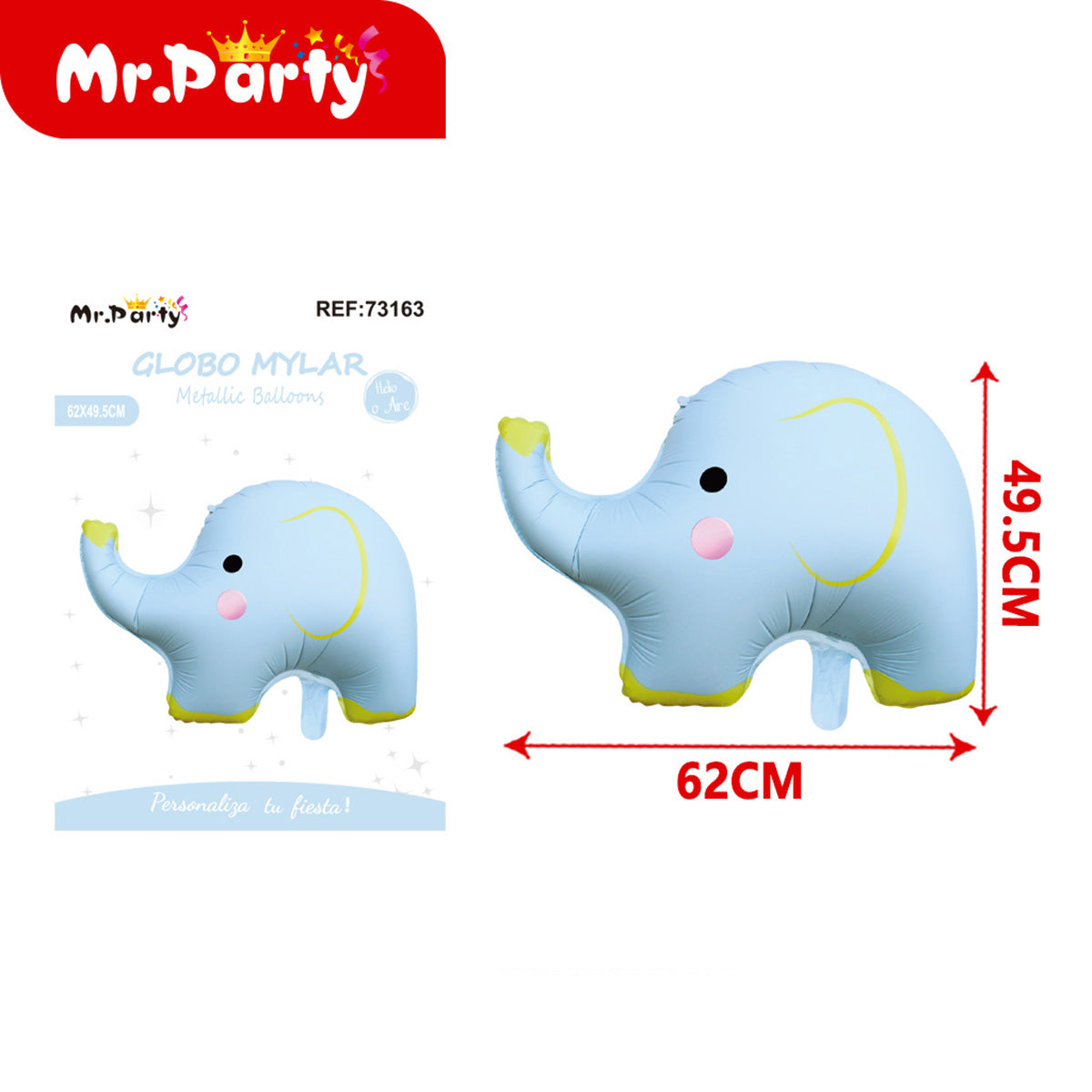 🎈✨ Globo Mylar Gigante Figuras Kawaii | Oso, Pastel, Mariposa, Flor | Globo Metalizado para Fiesta